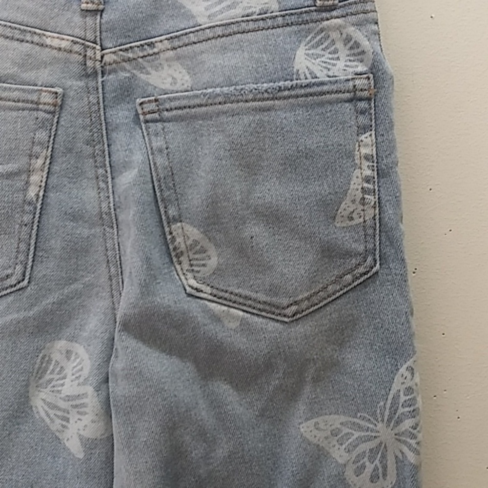 Tinsel Town Ladies Butterfly Jeans Size 0 - Picture 8 of 8